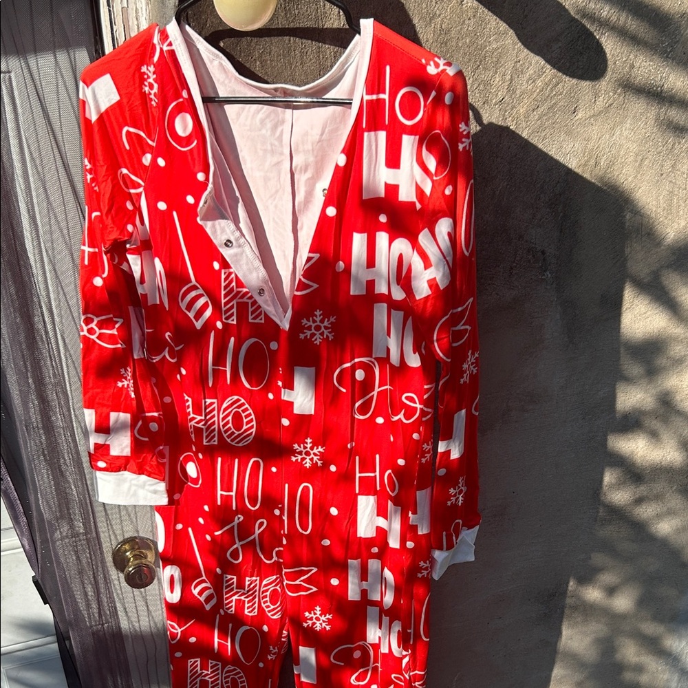 Large Festive Red Pajamas